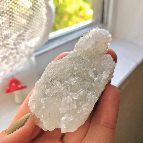 Apophyllite Included Calcite Slab - Picture 2 of 5